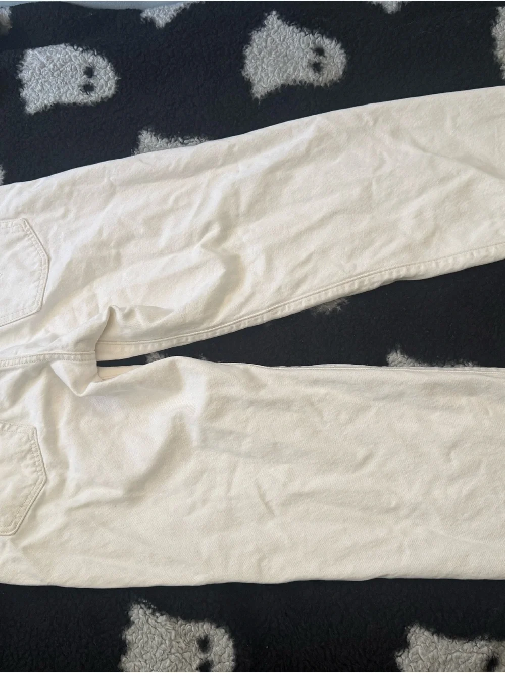 Levi's White Straight-Leg Women's Jeans